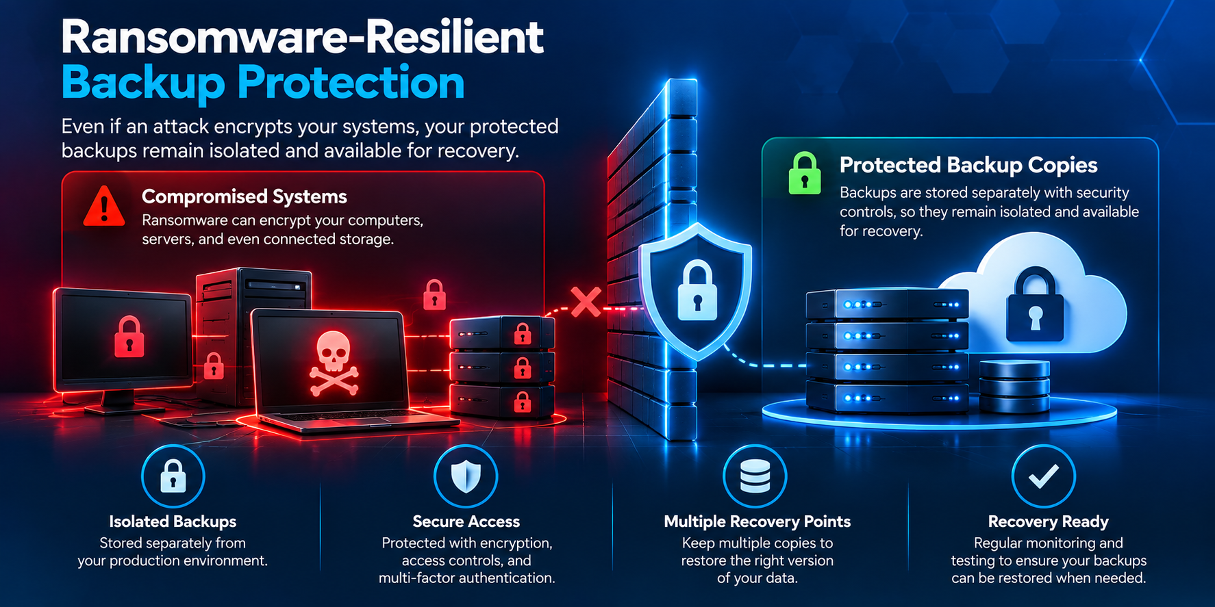 Ransomware Resilient Backup Protection